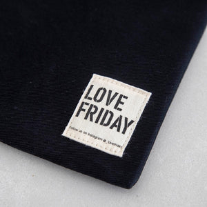 Love Friday Melbourne Universal Insulated Bag W/- Black & White Stripe Strap