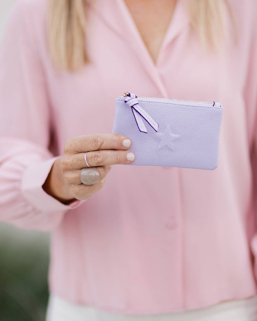 Louenhide Star Lilac Purse