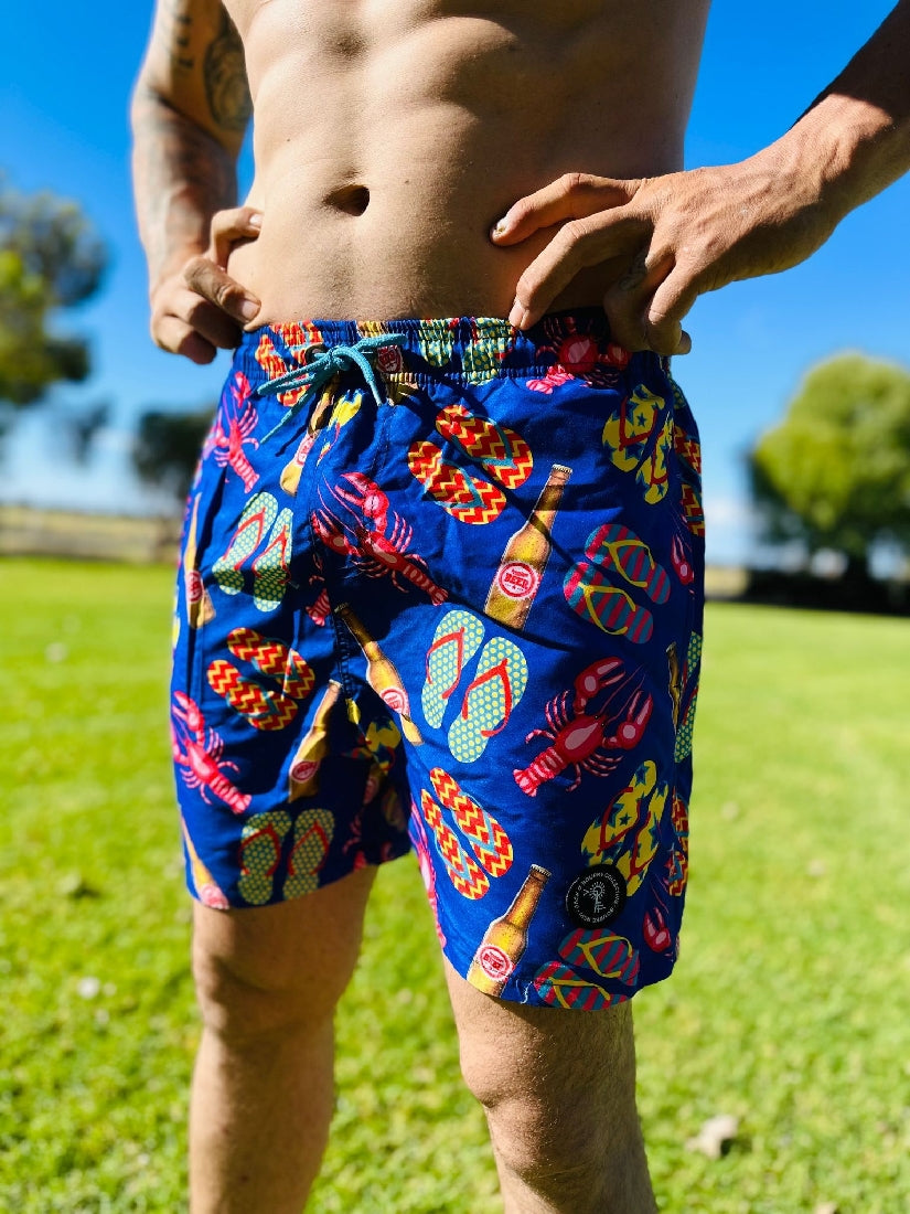 Back O Bourke Collective Swim Shorts - Gone Yabbyin' * Sale *
