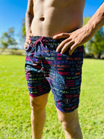 Load image into Gallery viewer, Back O Bourke Collective Swim Shorts - Howz It Goin&#39;
