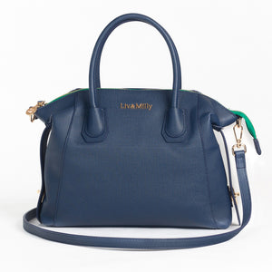 Liv & Milly Eloise - Navy Handbag *sale*