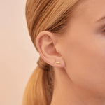 Load image into Gallery viewer, Linda Tahija Rope Stud Earrings
