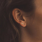 Load image into Gallery viewer, Linda Tahija Wink Stud Earrings
