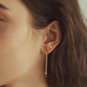 Linda Tahija Star Stud Earrings