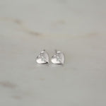Load image into Gallery viewer, Sophie Sweetheart Studs Silver
