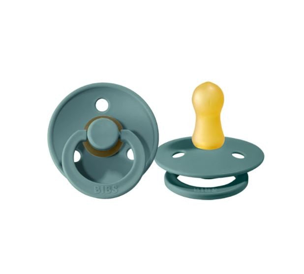 Bibs Colour Dummies Twin Pack Size 2 Island Sea