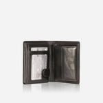 Load image into Gallery viewer, Jekyll &amp; Hide Oxford Leather Bifold Wallet With Id Window Black
