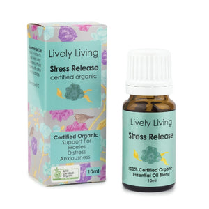 Lively Living - Stress Release Certified Organic Oil 10ml