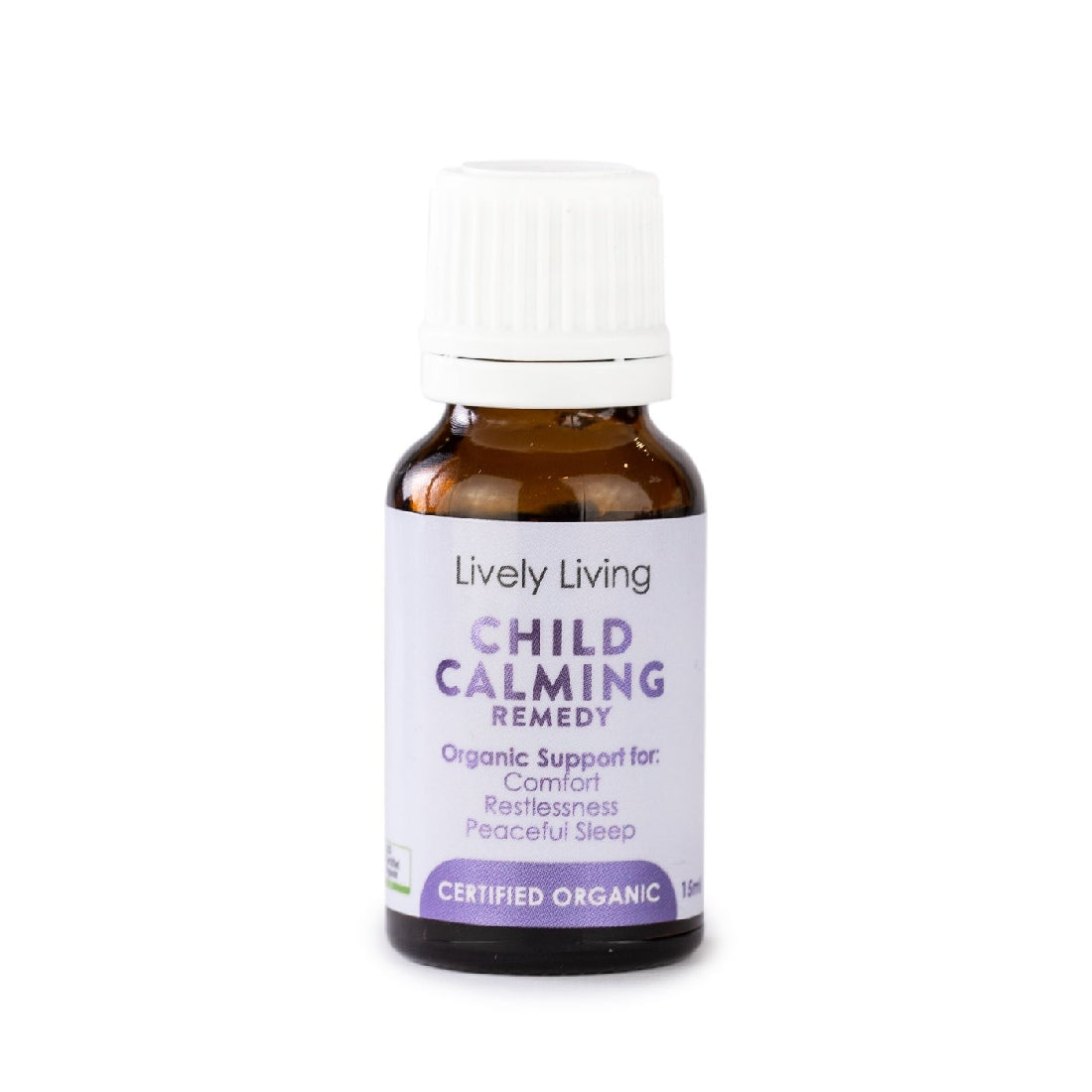 Lively Living - Child Calming Remedy Certified Organic 15ml