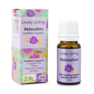 Lively Living - Relaxation Certified Organic Oil 10ml