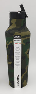 Corkcicle Sport Canteen 600ml Woodland Camo * Sale *
