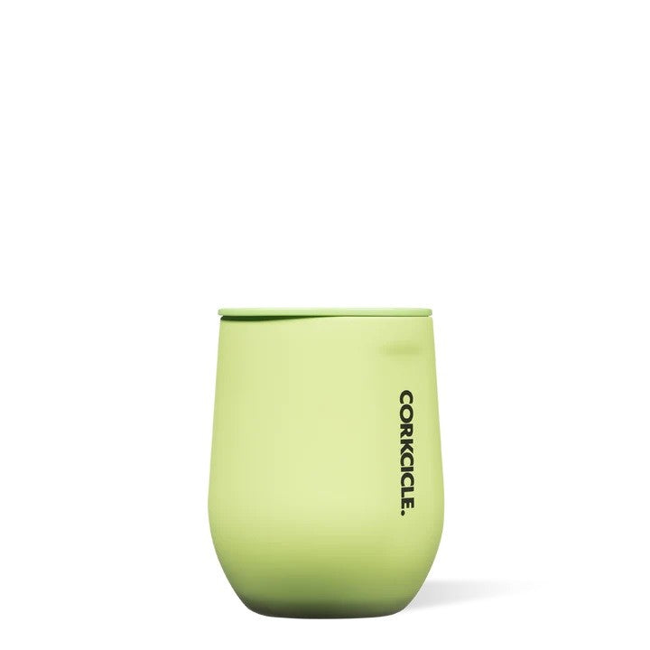 Corkcicle Neon Lights Stemless 355ml - Citron