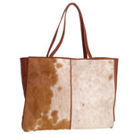 Load image into Gallery viewer, Cenzoni Tan Large Hairon Shoulder Bag *sale*
