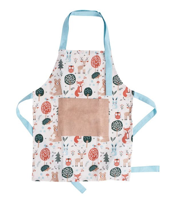 Ladelle Kids Recycled Cotton Apron - Woodland