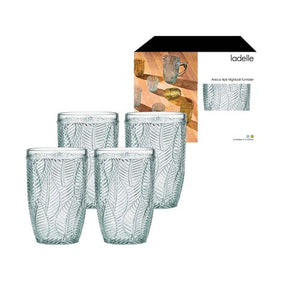 Ladelle Areca Jadeite 4pk Highball Tumbler