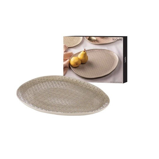 Ladelle Tirari Nougat 36cm Oblong Platter * Sale *