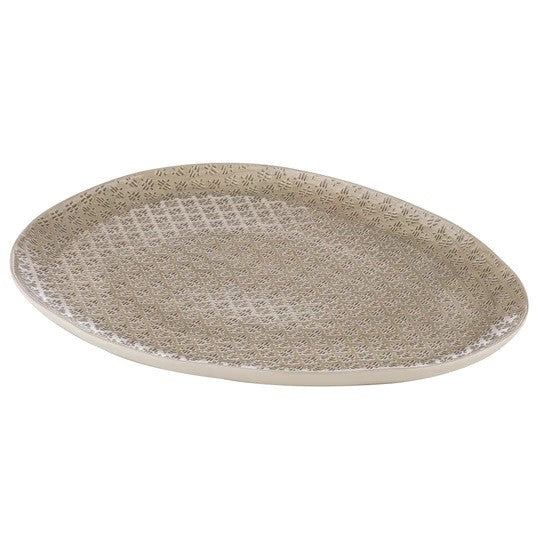 Ladelle Tirari Nougat 36cm Oblong Platter * Sale *