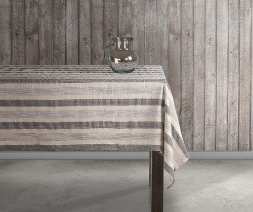 Ladelle Eco Recycled Sorrento Indigo 1.5m X 2.65m Tablecloth