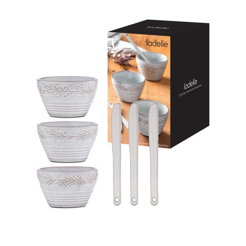 Ladelle Croft 6pc Bowl And Spreader