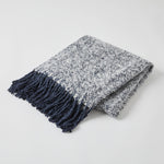 Load image into Gallery viewer, Navy Herringbone Throw
