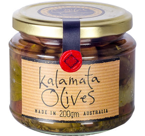 Ogilvie & Co Lemon & Herb Kalamata Olives 200g