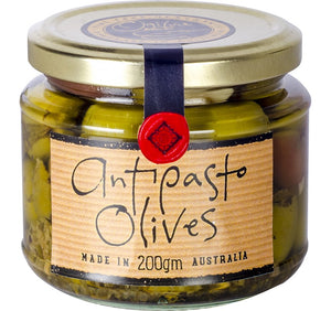 Ogilvie & Co Antipasto Olives 200g