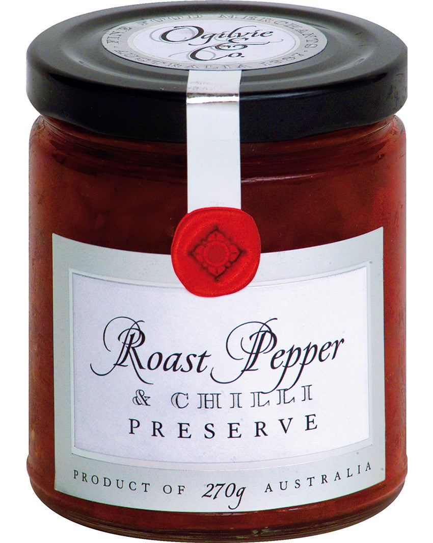 Ogilvie & Co Roast Pepper & Chilli Preserve 270g