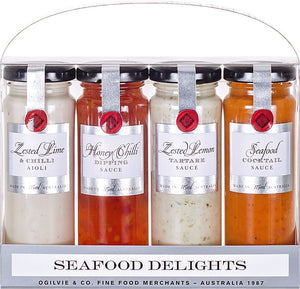 Ogilvie & Co Seafood Delight Quad Gift Pack