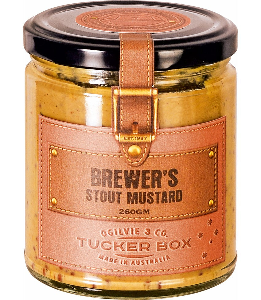 Ogilvie & Co Brewer''s Stout Mustard 260g