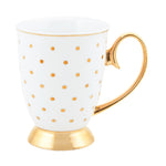 Load image into Gallery viewer, Cristina Re Mug Gold Polka
