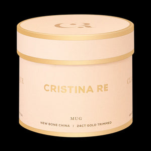 Cristina Re Mug Gold Polka