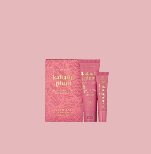 Maine Beach Kakadu Plum Essentials Pack (lip Balm, Hand & Nail CrÈme)