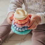 Load image into Gallery viewer, Jellystone Rainbow Stacker And Teether Toy
