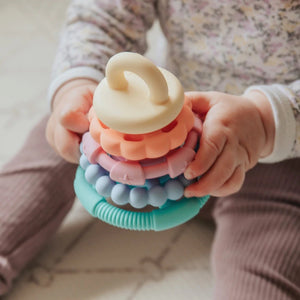 Jellystone Rainbow Stacker And Teether Toy