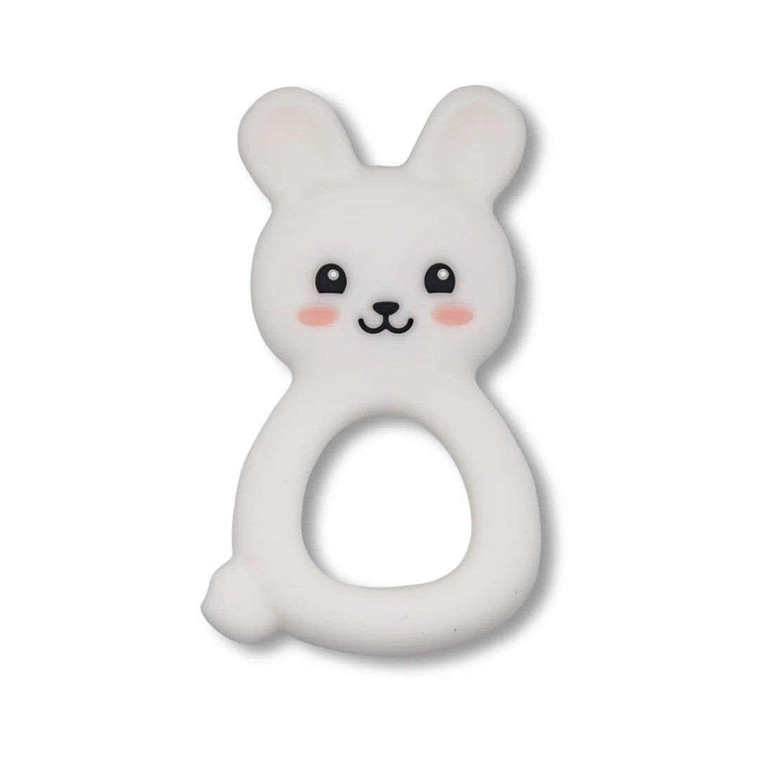 JELLIES BUNNY TEETHER WHITE