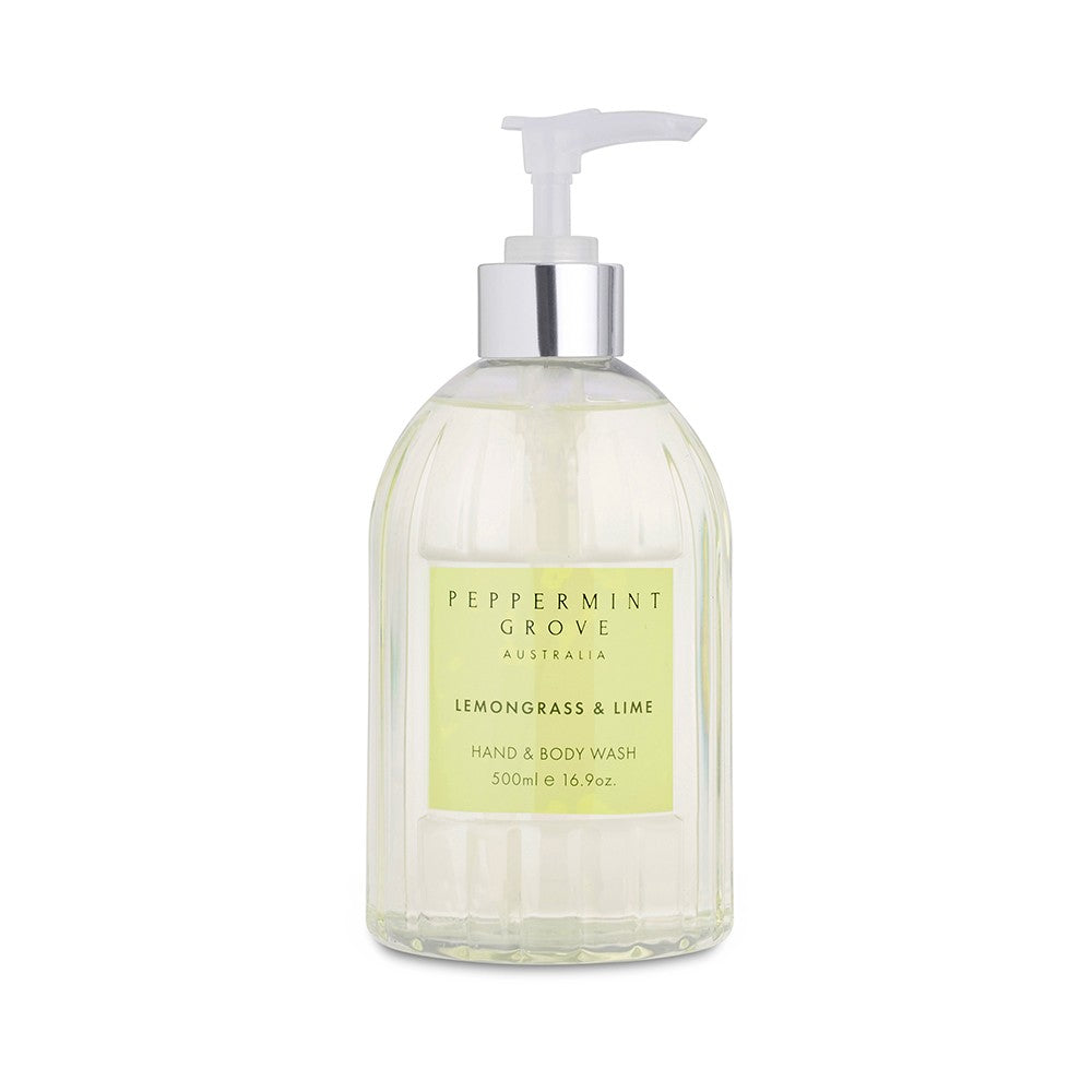 Peppermint Grove Lemongrass & Lime Hand & Body Wash 500ml