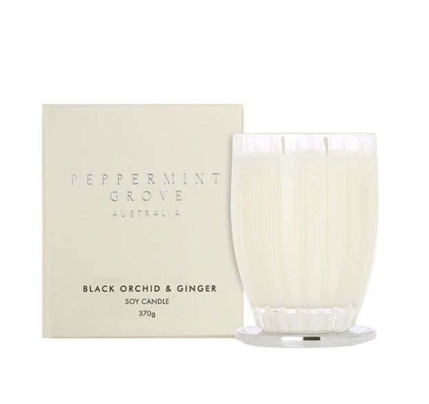 Peppermint Grove Black Orchid & Ginger Candle