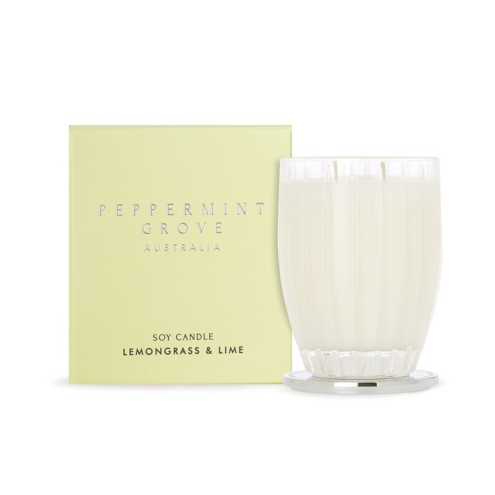 Peppermint Grove Lemongrass & Lime Candle