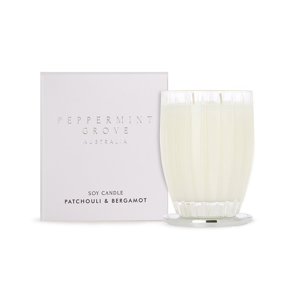 Peppermint Grove Patchouli & Bergamot Candle
