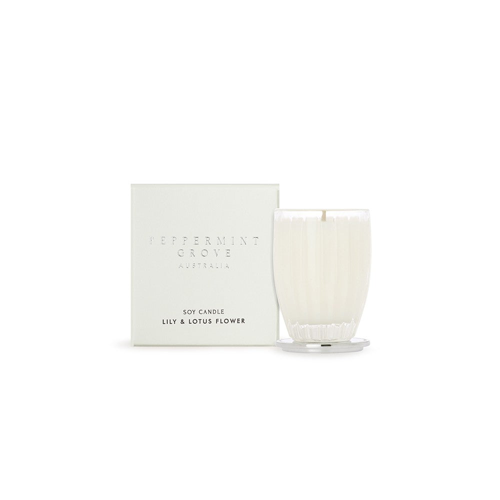Peppermint Grove Lily & Lotus Flower Candle