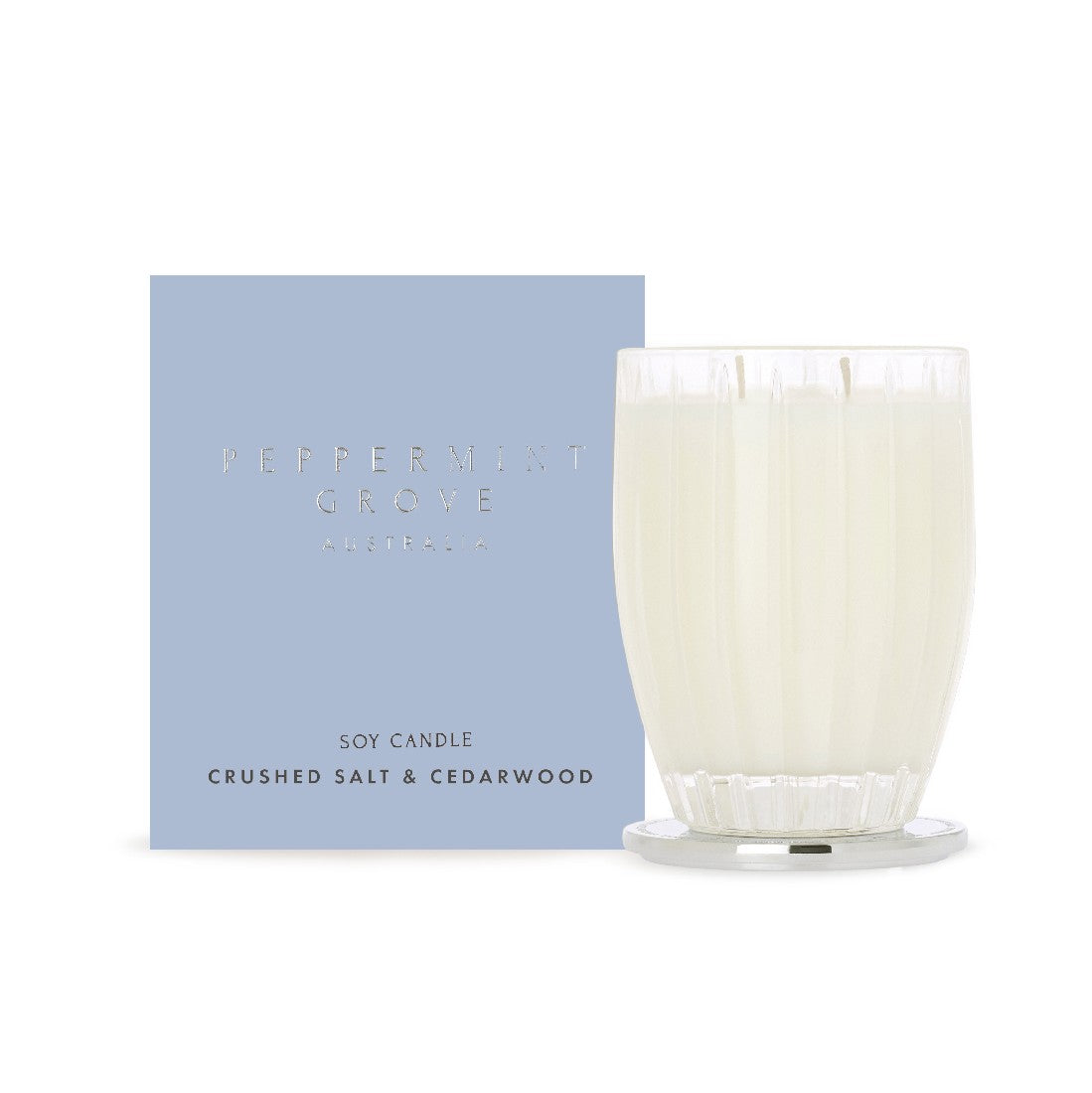 Peppermint Grove Crushed Salt & Cedarwood Candle