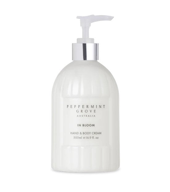Peppermint Grove In Bloom Hand & Body Cream 500ml - Limited Edition * Sale *