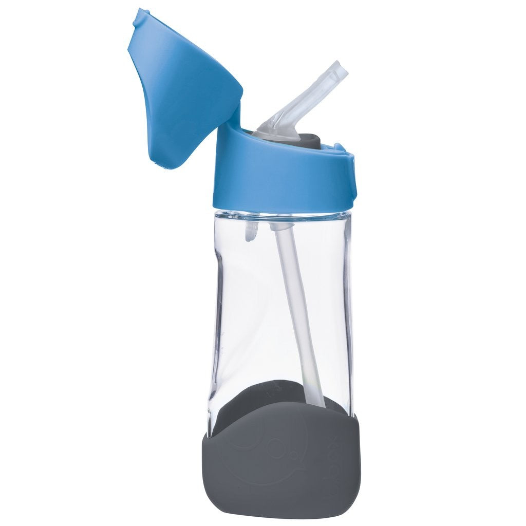 B.box Tritan Drink Bottle 450ml - Blue Slate