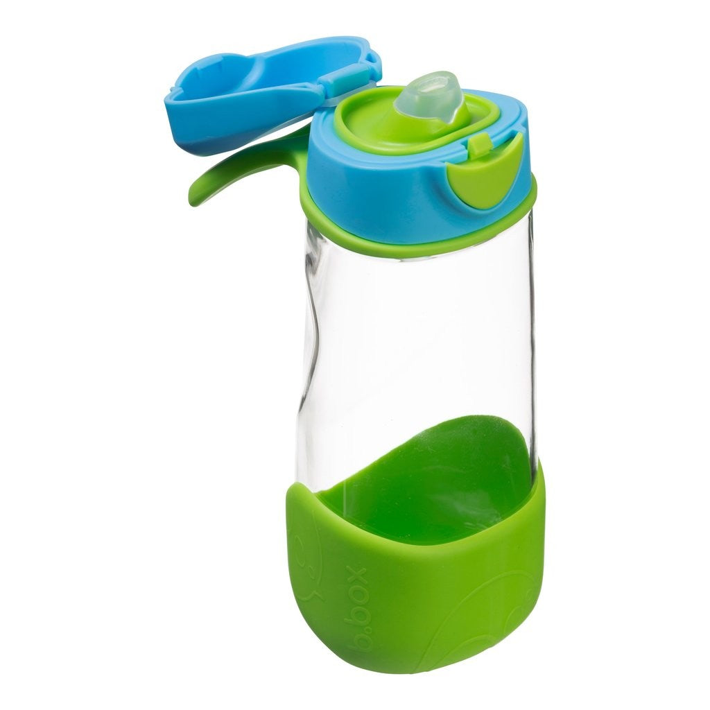 B.box Sports Spout 450ml Bottle - Ocean Breeze