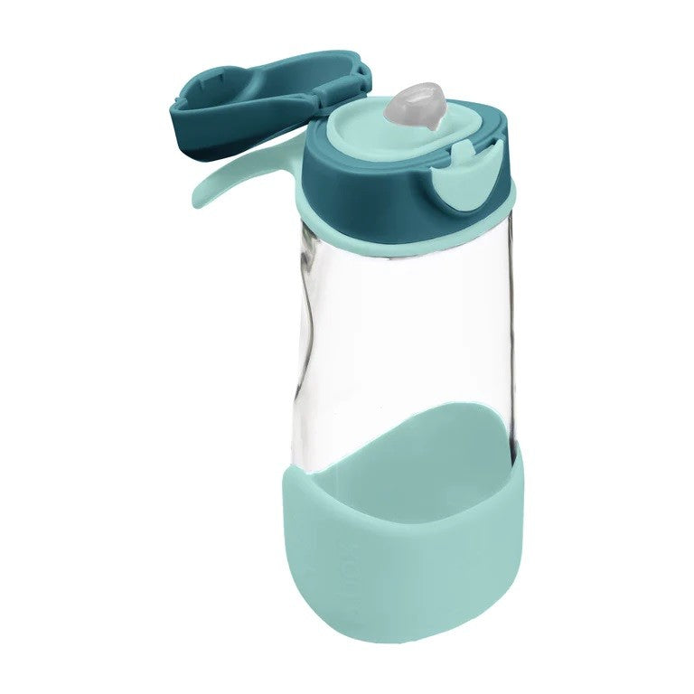 B.box Sports Spout 450ml Bottle - Emerald Forest