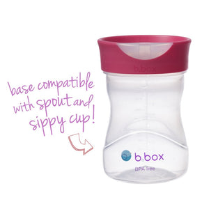 B.box Training Cup 240ml - Raspberry