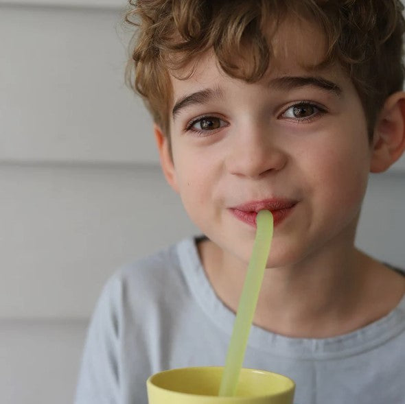 B.box Reuseable Silicone Straw - Pool Party