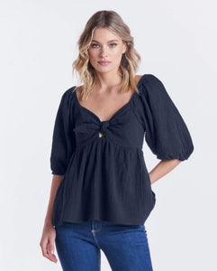 Sass Tilly Top Navy *sale*