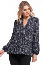 Load image into Gallery viewer, Betty Basics Lexton Blouse Floral *sale*
