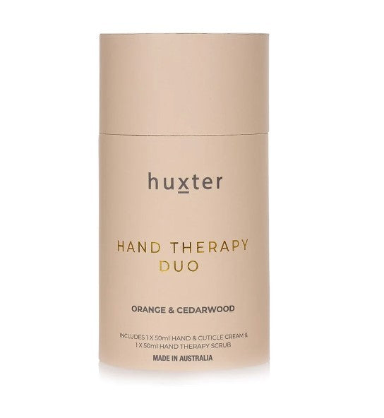 Huxter Hand Therapy Duo - Pale Orange - Orange & Cedarwood